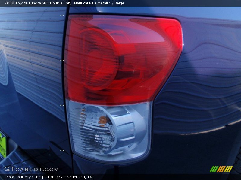 Nautical Blue Metallic / Beige 2008 Toyota Tundra SR5 Double Cab