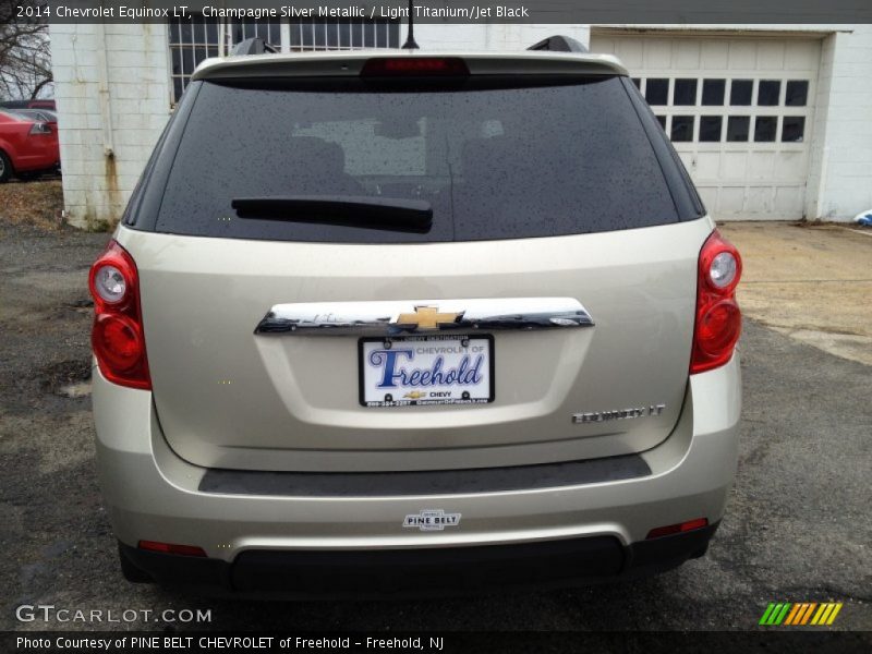 Champagne Silver Metallic / Light Titanium/Jet Black 2014 Chevrolet Equinox LT