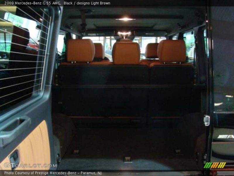 Black / designo Light Brown 2009 Mercedes-Benz G 55 AMG