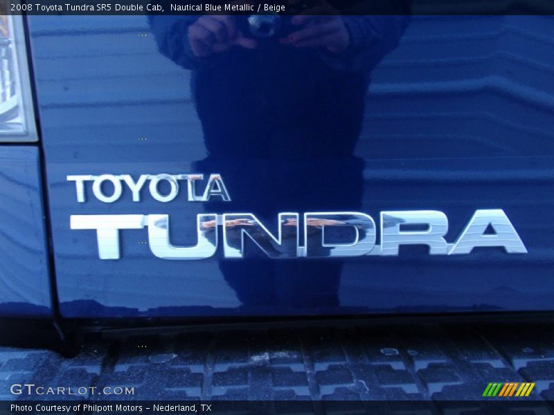 Nautical Blue Metallic / Beige 2008 Toyota Tundra SR5 Double Cab