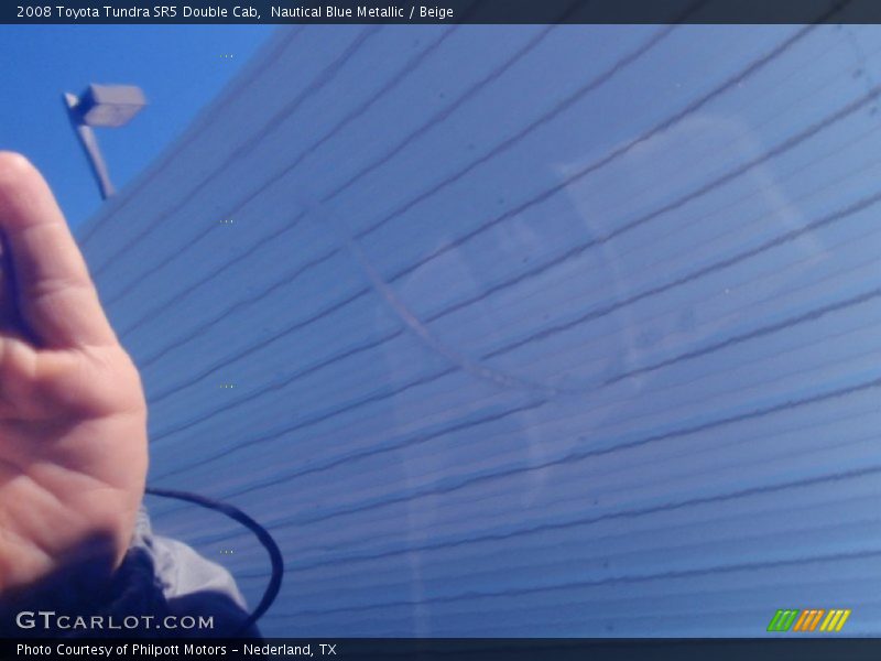 Nautical Blue Metallic / Beige 2008 Toyota Tundra SR5 Double Cab