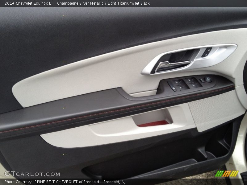 Champagne Silver Metallic / Light Titanium/Jet Black 2014 Chevrolet Equinox LT