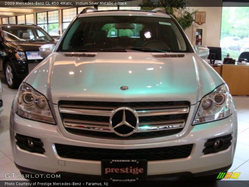 Iridium Silver Metallic / Black 2009 Mercedes-Benz GL 450 4Matic