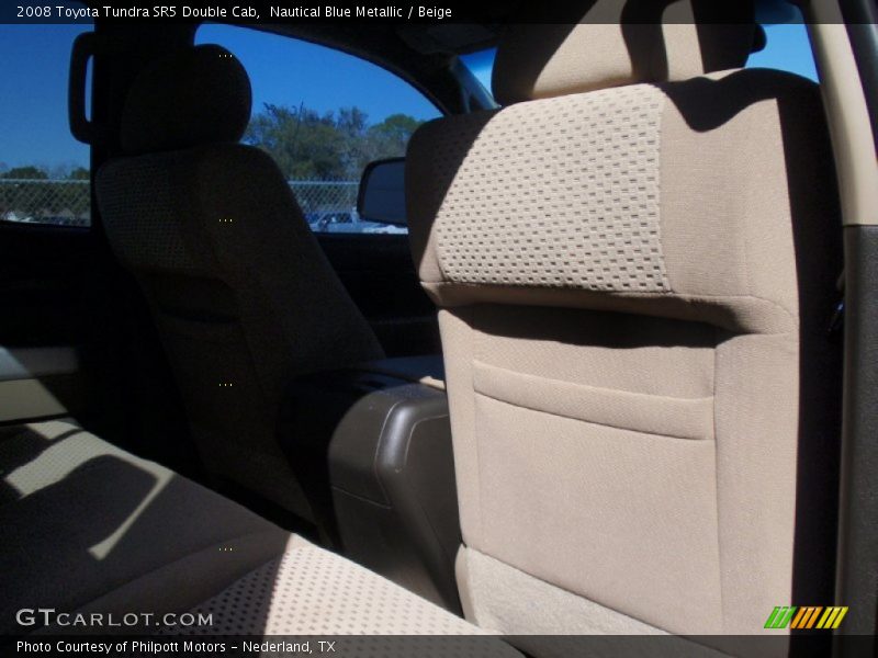 Nautical Blue Metallic / Beige 2008 Toyota Tundra SR5 Double Cab