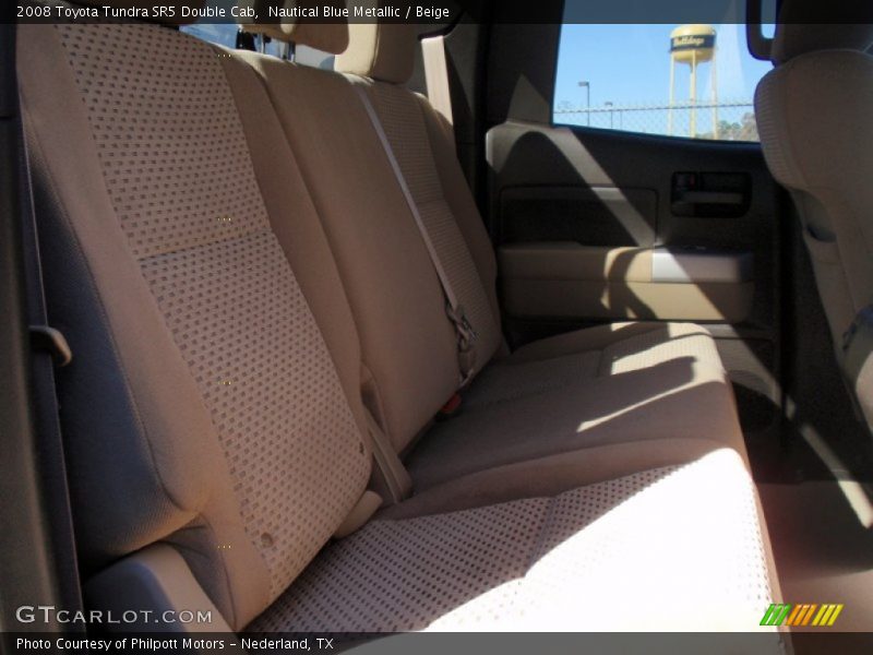 Nautical Blue Metallic / Beige 2008 Toyota Tundra SR5 Double Cab