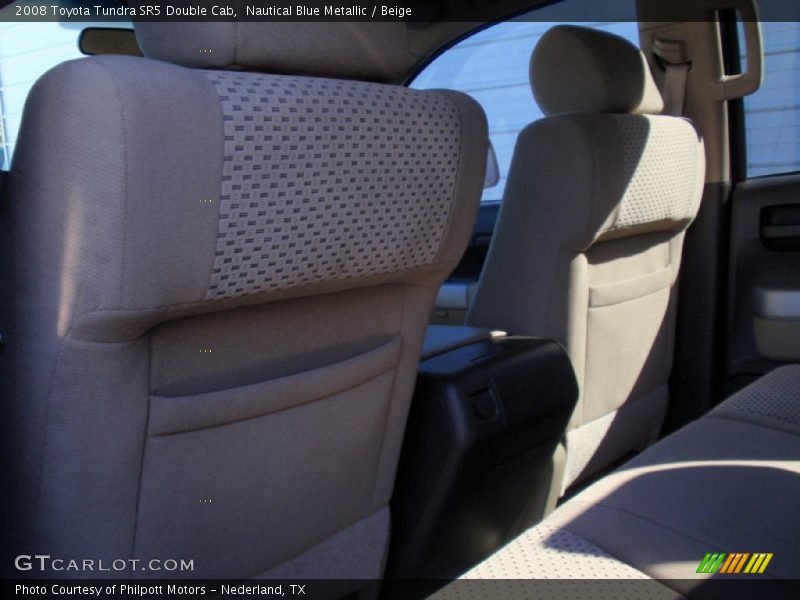 Nautical Blue Metallic / Beige 2008 Toyota Tundra SR5 Double Cab
