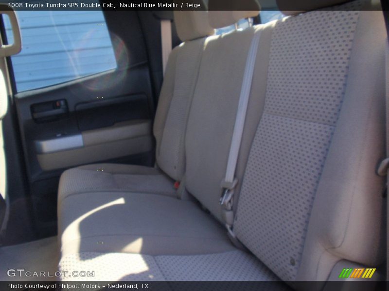 Nautical Blue Metallic / Beige 2008 Toyota Tundra SR5 Double Cab