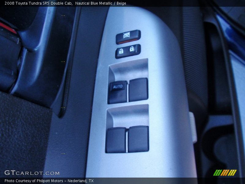 Nautical Blue Metallic / Beige 2008 Toyota Tundra SR5 Double Cab