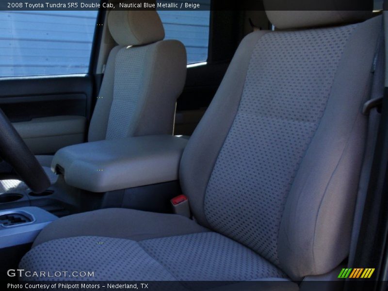 Nautical Blue Metallic / Beige 2008 Toyota Tundra SR5 Double Cab