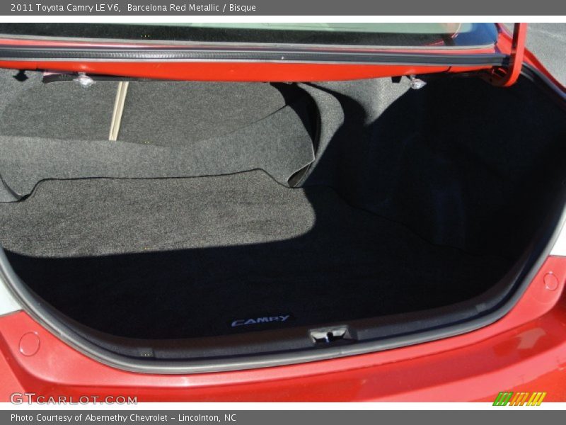 Barcelona Red Metallic / Bisque 2011 Toyota Camry LE V6
