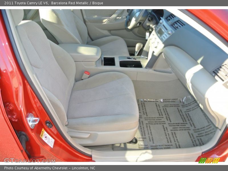 Barcelona Red Metallic / Bisque 2011 Toyota Camry LE V6