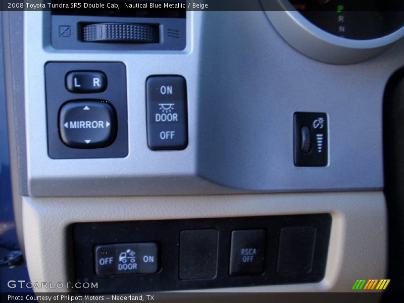Nautical Blue Metallic / Beige 2008 Toyota Tundra SR5 Double Cab