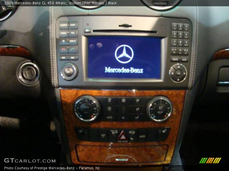 Iridium Silver Metallic / Black 2009 Mercedes-Benz GL 450 4Matic