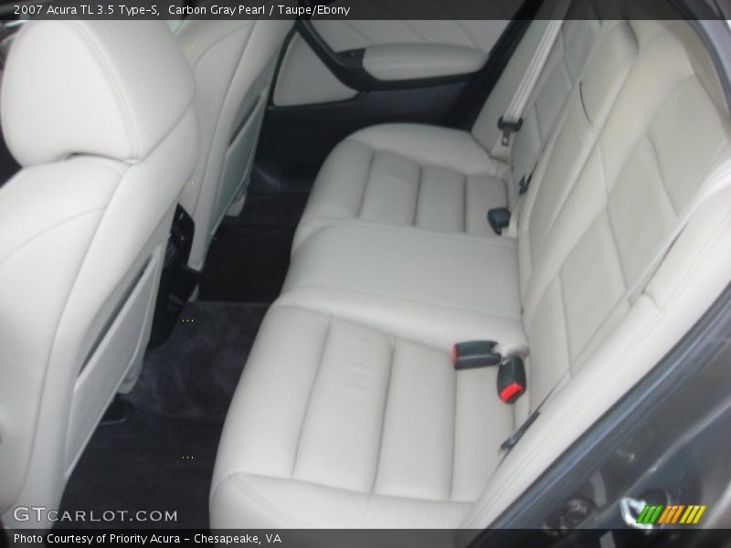 Carbon Gray Pearl / Taupe/Ebony 2007 Acura TL 3.5 Type-S