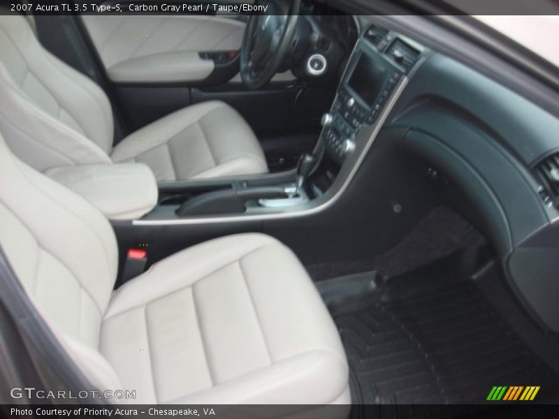 Carbon Gray Pearl / Taupe/Ebony 2007 Acura TL 3.5 Type-S