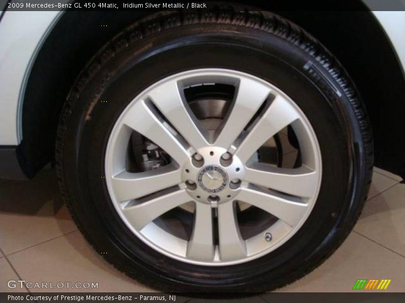 Iridium Silver Metallic / Black 2009 Mercedes-Benz GL 450 4Matic