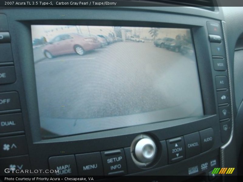 Carbon Gray Pearl / Taupe/Ebony 2007 Acura TL 3.5 Type-S