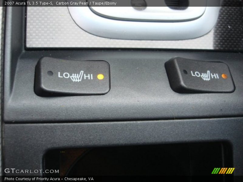 Carbon Gray Pearl / Taupe/Ebony 2007 Acura TL 3.5 Type-S