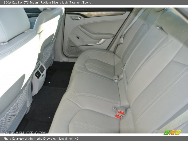 Radiant Silver / Light Titanium/Ebony 2009 Cadillac CTS Sedan