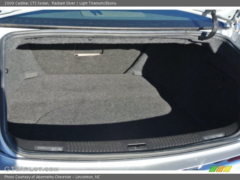 Radiant Silver / Light Titanium/Ebony 2009 Cadillac CTS Sedan