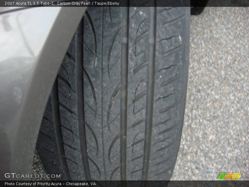 Carbon Gray Pearl / Taupe/Ebony 2007 Acura TL 3.5 Type-S