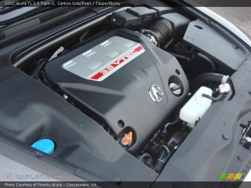 Carbon Gray Pearl / Taupe/Ebony 2007 Acura TL 3.5 Type-S