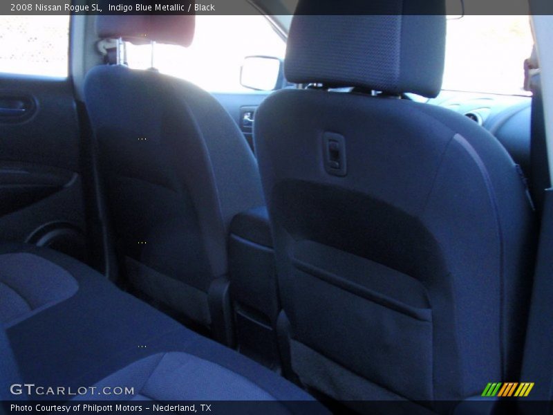 Indigo Blue Metallic / Black 2008 Nissan Rogue SL