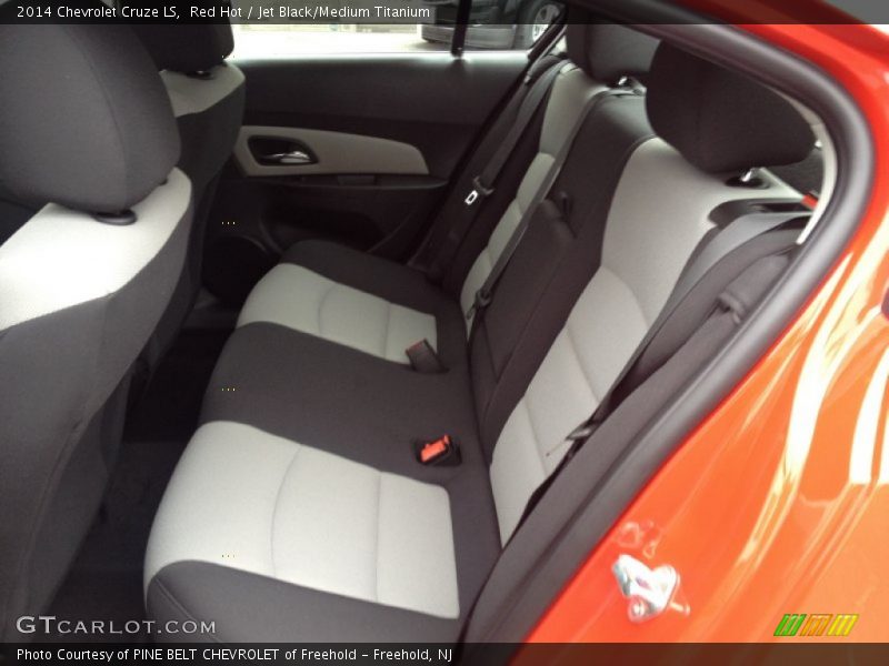 Red Hot / Jet Black/Medium Titanium 2014 Chevrolet Cruze LS