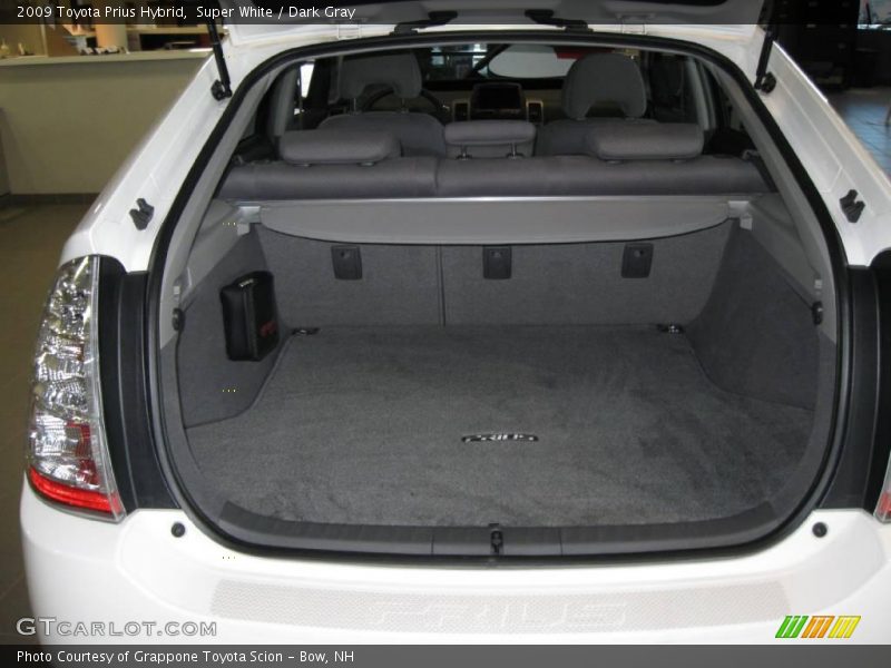 Super White / Dark Gray 2009 Toyota Prius Hybrid