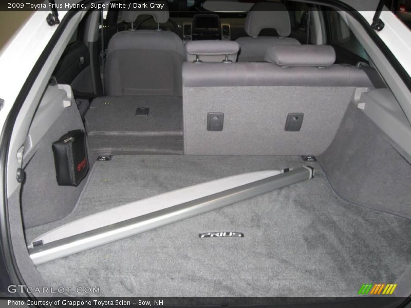 Super White / Dark Gray 2009 Toyota Prius Hybrid