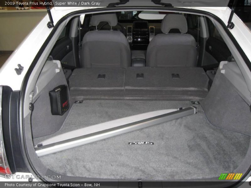 Super White / Dark Gray 2009 Toyota Prius Hybrid