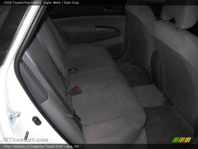 Super White / Dark Gray 2009 Toyota Prius Hybrid