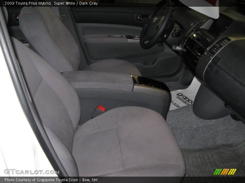 Super White / Dark Gray 2009 Toyota Prius Hybrid