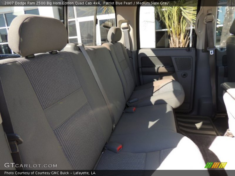 Patriot Blue Pearl / Medium Slate Gray 2007 Dodge Ram 2500 Big Horn Edition Quad Cab 4x4