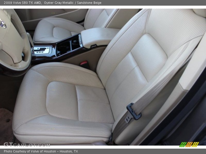 Front Seat of 2009 S80 T6 AWD