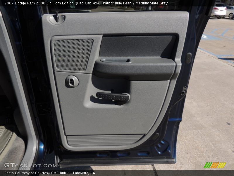 Patriot Blue Pearl / Medium Slate Gray 2007 Dodge Ram 2500 Big Horn Edition Quad Cab 4x4
