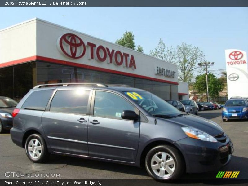 Slate Metallic / Stone 2009 Toyota Sienna LE