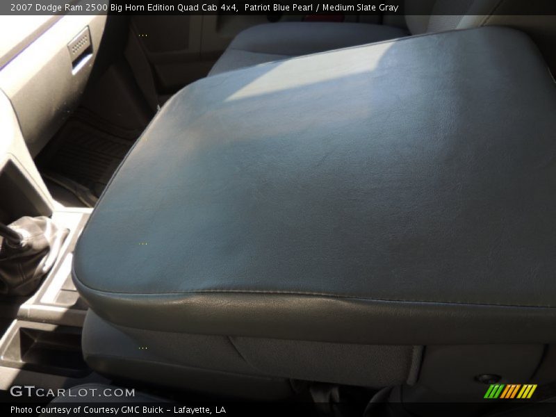 Patriot Blue Pearl / Medium Slate Gray 2007 Dodge Ram 2500 Big Horn Edition Quad Cab 4x4
