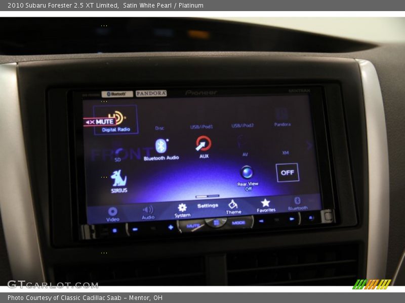 Satin White Pearl / Platinum 2010 Subaru Forester 2.5 XT Limited