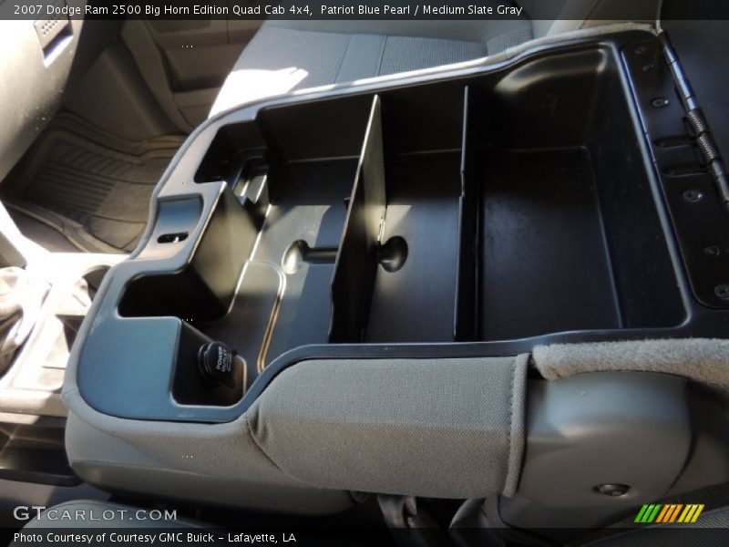 Patriot Blue Pearl / Medium Slate Gray 2007 Dodge Ram 2500 Big Horn Edition Quad Cab 4x4