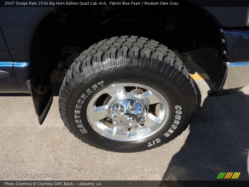 Patriot Blue Pearl / Medium Slate Gray 2007 Dodge Ram 2500 Big Horn Edition Quad Cab 4x4