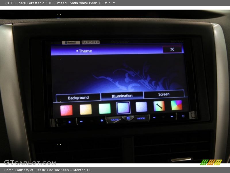 Satin White Pearl / Platinum 2010 Subaru Forester 2.5 XT Limited