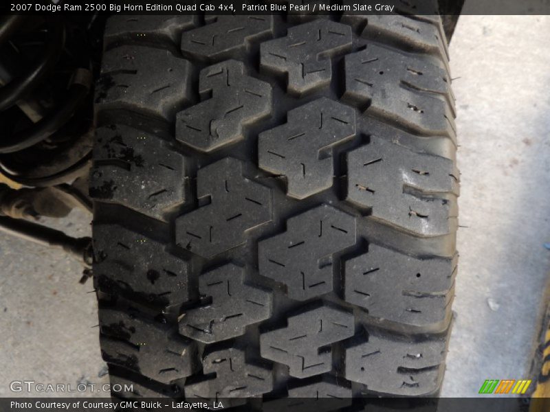 Patriot Blue Pearl / Medium Slate Gray 2007 Dodge Ram 2500 Big Horn Edition Quad Cab 4x4