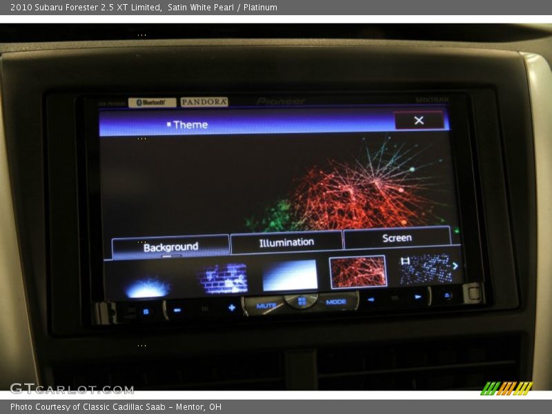 Satin White Pearl / Platinum 2010 Subaru Forester 2.5 XT Limited
