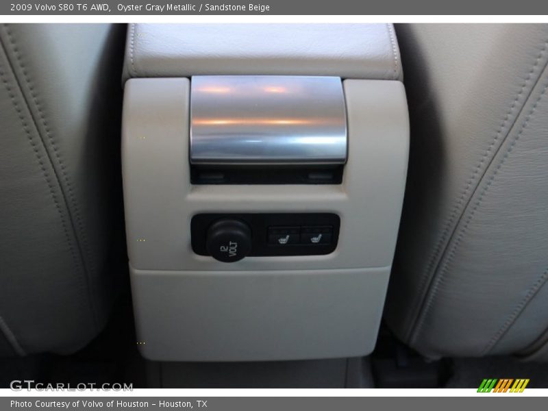 Oyster Gray Metallic / Sandstone Beige 2009 Volvo S80 T6 AWD