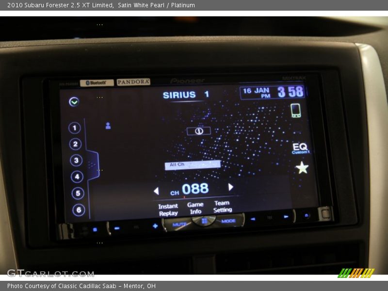 Satin White Pearl / Platinum 2010 Subaru Forester 2.5 XT Limited