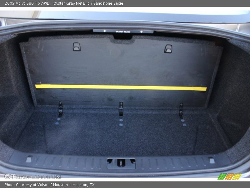  2009 S80 T6 AWD Trunk