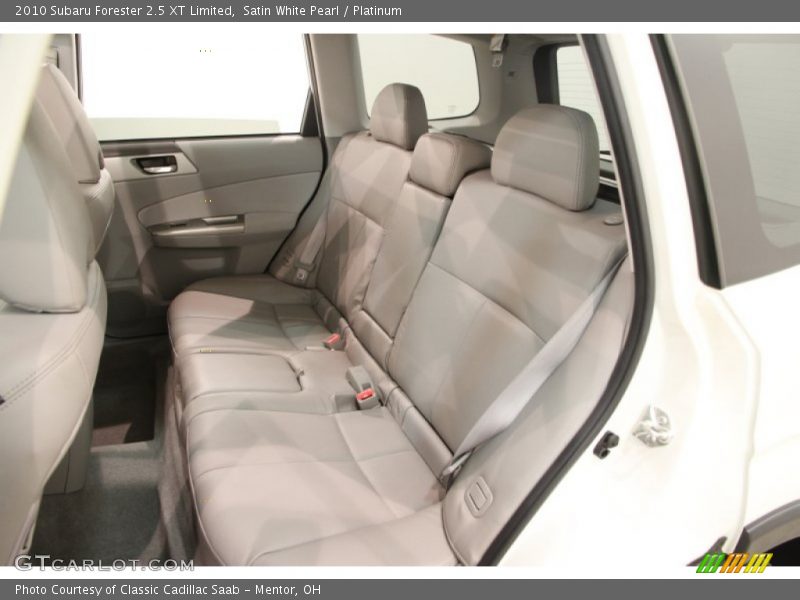 Satin White Pearl / Platinum 2010 Subaru Forester 2.5 XT Limited