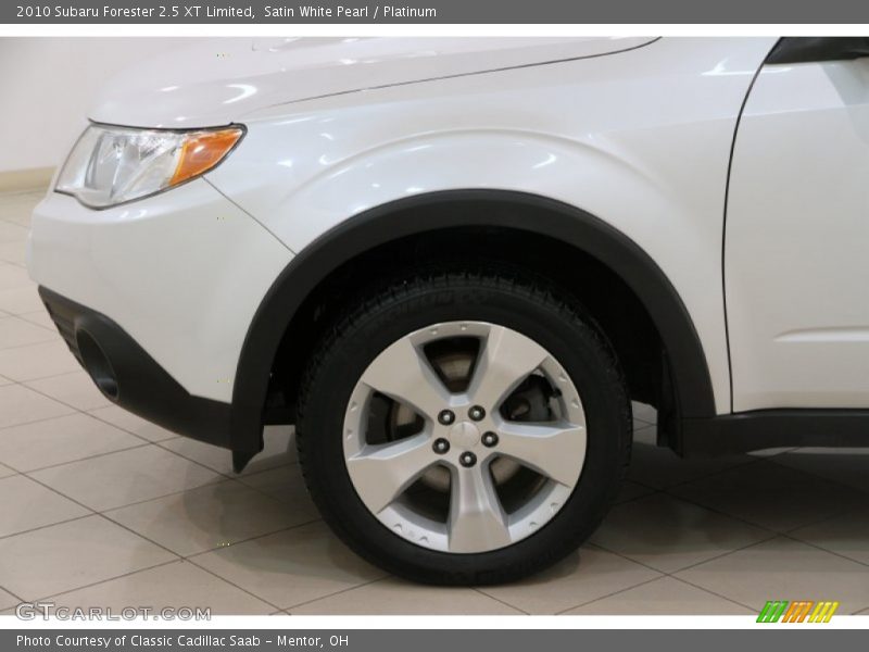 Satin White Pearl / Platinum 2010 Subaru Forester 2.5 XT Limited