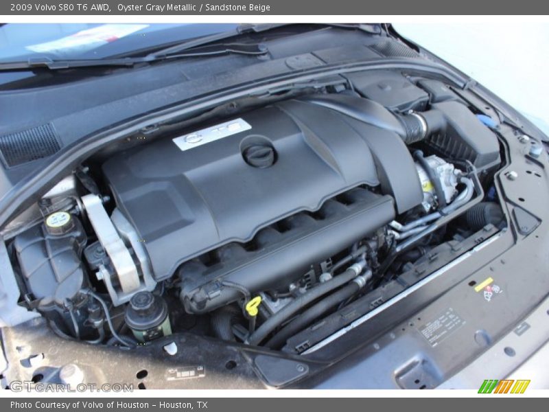  2009 S80 T6 AWD Engine - 3.0 Liter Twin-Turbo DOHC 24-Valve Inline 6 Cylinder